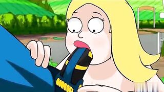 American Dad's Francine is ready to fuck robots and enjoy real orgasms too