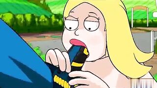 American Dad's Francine is ready to fuck robots and enjoy real orgasms too