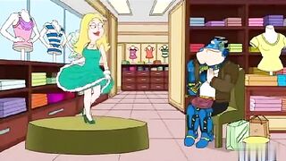 American Dad's Francine is ready to fuck robots and enjoy real orgasms too