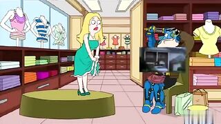 American Dad's Francine is ready to fuck robots and enjoy real orgasms too