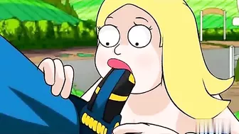 American Dad's Francine is ready to fuck robots and enjoy real orgasms too
