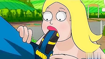 American Dad's Francine is ready to fuck robots and enjoy real orgasms too