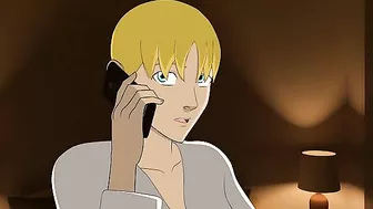 Decides to penetrate her from behind at a rather noisy time of the night