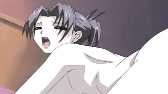 He is having a ball fucking her at breakneck speed but she moans a lot as well