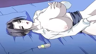 He is having a ball fucking her at breakneck speed but she moans a lot as well