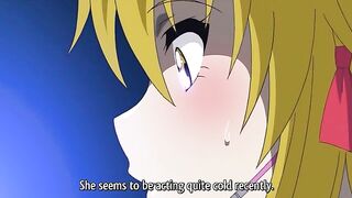 Just a bit of cleavage, but this guy just can't resist fucking her violently