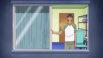 Just a bit of cleavage, but this guy just can't resist fucking her violently