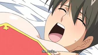 Just a bit of cleavage, but this guy just can't resist fucking her violently