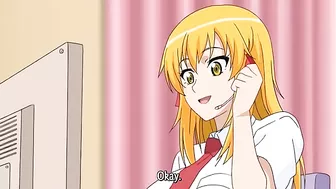 Just a bit of cleavage, but this guy just can't resist fucking her violently