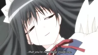 Shinshou Genmukan Slutty maid has to worship dick and get fucked as well