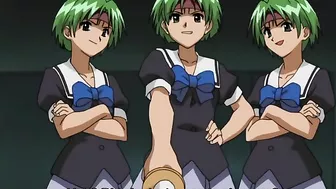 Epic lesbian hentai featuring some loud noises and unbelievably hot women