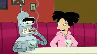 Damn, what a phenomenal hardcore scene featuring Bender's metallic cock