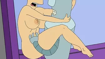 Damn, what a phenomenal hardcore scene featuring Bender's metallic cock Damn, what a phenomenal hardcore scene featuring Bender's metallic cock