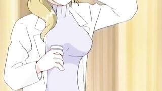 Gangbang porn movie showing a horny hentai bitch that gets ruined forever