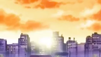 Gangbang porn movie showing a horny hentai bitch that gets ruined forever