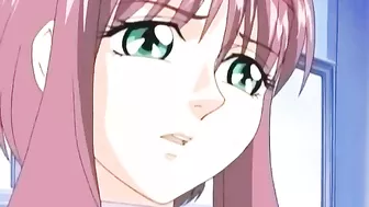 Gangbang porn movie showing a horny hentai bitch that gets ruined forever