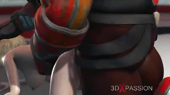 Big bad hentai movie featuring closeup banging in reverse cowgirl and more