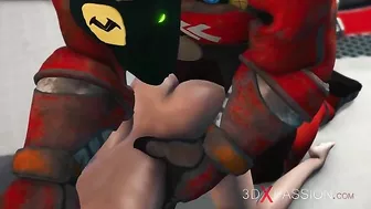 Big bad hentai movie featuring closeup banging in reverse cowgirl and more