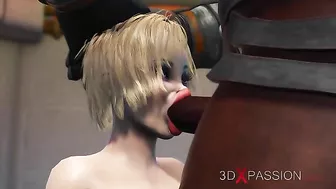 Big bad hentai movie featuring closeup banging in reverse cowgirl and more