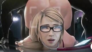 Samus Aran getting fucked in the ass in a brutal fashion by a major BBC here