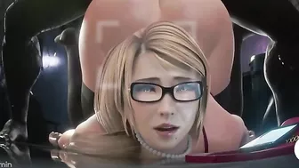 Samus Aran getting fucked in the ass in a brutal fashion by a major BBC here