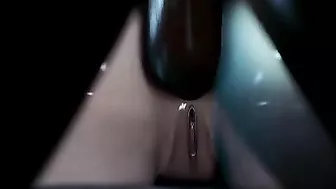 Rey from Star Wars getting fucked by two Stormtroopers in a hardcore MMF