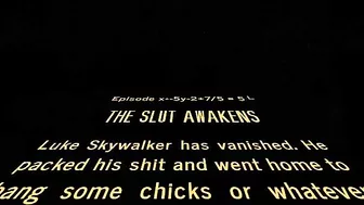 Rey from Star Wars getting fucked by two Stormtroopers in a hardcore MMF