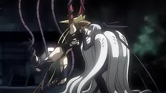 Magic warrior girl fuck with passionate monsters that crawl up hot pussies