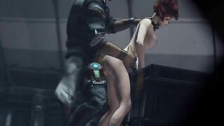 Borderlands girl enjoying robot cock in one of the freakiest porn movies ever