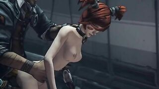 Borderlands girl enjoying robot cock in one of the freakiest porn movies ever