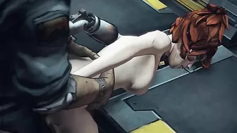 Borderlands girl enjoying robot cock in one of the freakiest porn movies ever