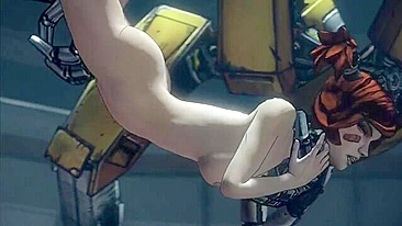 Borderlands girl enjoying robot cock in one of the freakiest porn movies ever