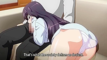 Fresh, pure, incredibly hot new hentai video featuring a kinky twist and hot sex