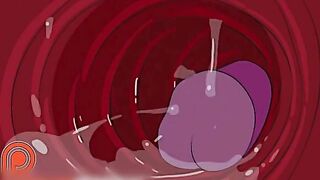 Sexy hentai video with big tits and a love struck mutant hentai superstar