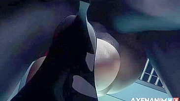 Ada Wong getting fucked by creepy looking Mr X in a spooky standing position