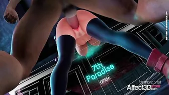 Tifa  has a pair of huge tits that are on display for all to see in this video