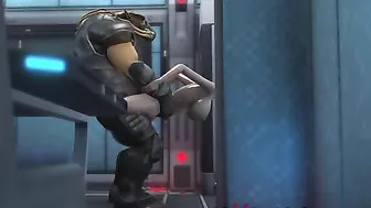 Interspecies couple enjoys spaceship sex and everything they do is extreme