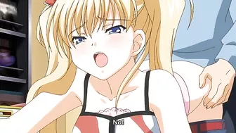 Demon daddy is about to stick his cock in some taboo openings right here