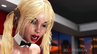 She’s lubed up to the max in her hot sex scene with the perfect big black cock