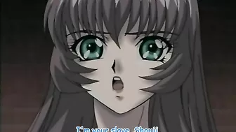 Awesome bondage experience featured in a taboo hentai scene with hot gape