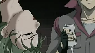 Awesome bondage experience featured in a taboo hentai scene with hot gape