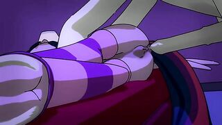 MLP hentai featuring sleeping sex and other kinky implications for the mares