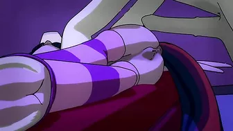 MLP hentai featuring sleeping sex and other kinky implications for the mares