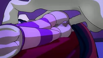 MLP hentai featuring sleeping sex and other kinky implications for the mares