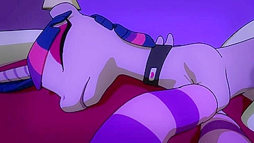 MLP hentai featuring sleeping sex and other kinky implications for the mares