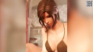 Lara Croft 3D anal compilation with the wildest sodomy in high quality