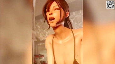 Lara Croft 3D anal compilation with the wildest sodomy in high quality