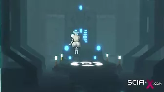 Sci fi style fucking with a really horny futa that wants to fuck bitches