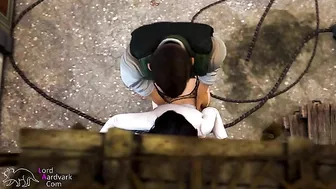 Bioshock Elizabeth getting fucked by everyone in this 3D hentai porn clip