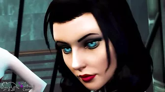 Bioshock Elizabeth getting fucked by everyone in this 3D hentai porn clip